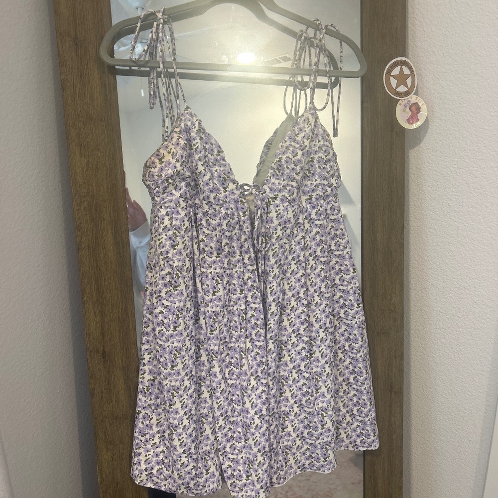 Purple More to Come dress